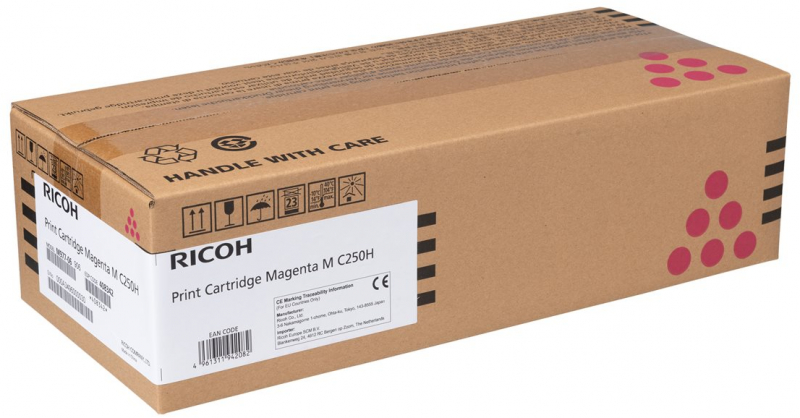 Ricoh MC250FW P301W Magenta Toner Original 408342 M C250HM