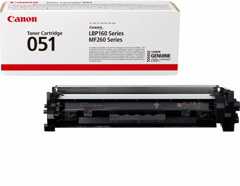 Canon 051 Negro Toner Original 2168C002