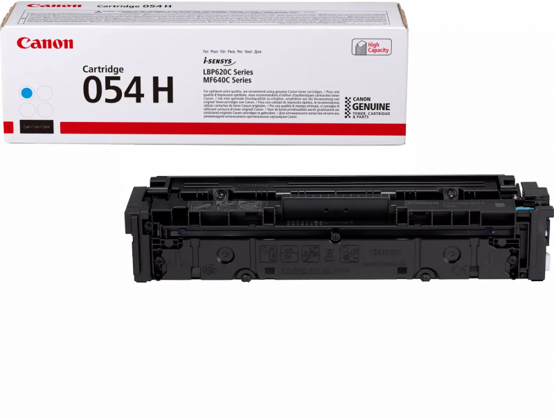 Canon 054H Cian Toner Original 3027C002