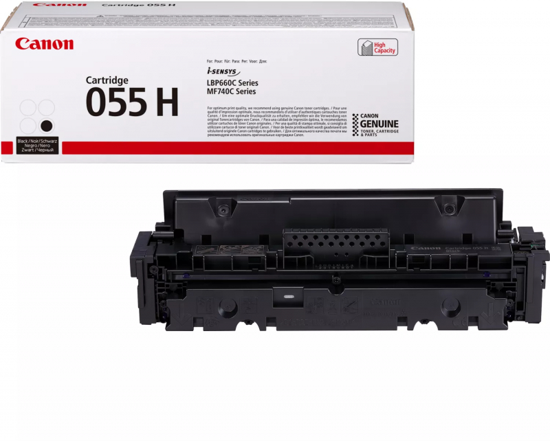 Canon 055H Negro Toner Original 3020C002