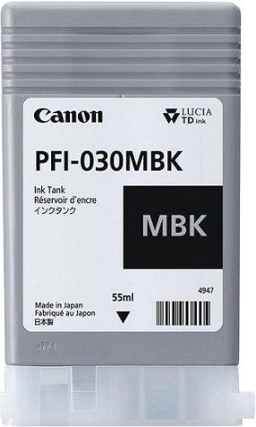 Canon PFI030 Negro Mate Tinta Original 3488C001