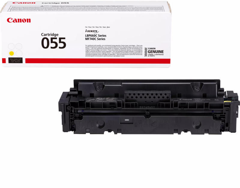Canon 055 Amarillo Toner Original 3013C002
