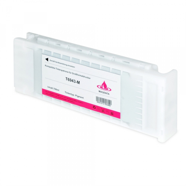 Compatible con Epson T6943 T6923 T6933 Magenta XXL para Epson Surecolor SC-T3000 / SC-T5000 / SC-T7000