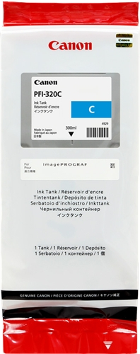 Canon PFI320 Cian Tinta Original 2891C001
