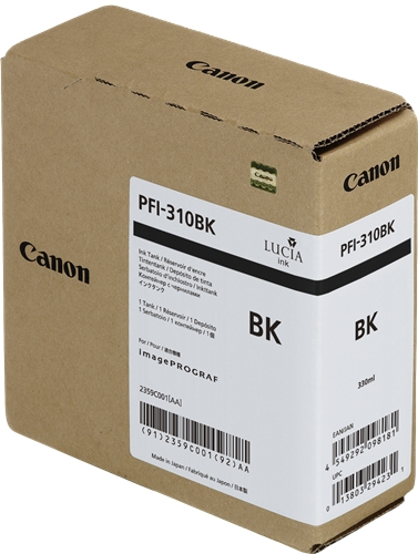 Canon PFI310 Negro Tinta Original 2359C001