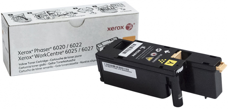 Xerox Phaser 6020 6022 Amarillo Toner Original 106R02758