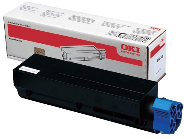 OKI B431 MB461 MB471 MB491 Negro Toner Original 44574802