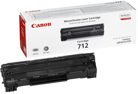 Canon 712 Negro Toner Original 1870B002