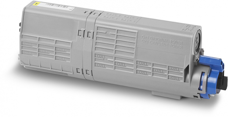OKI C532DN C542DN MC573DN MC563DN Amarillo Toner Original 46490605