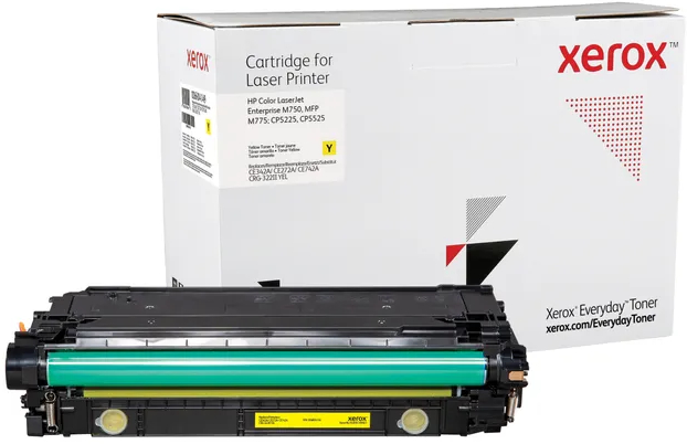 Xerox Everyday HP CE342A CE742A CE272A Amarillo Toner Compatible 651A 307A 650A