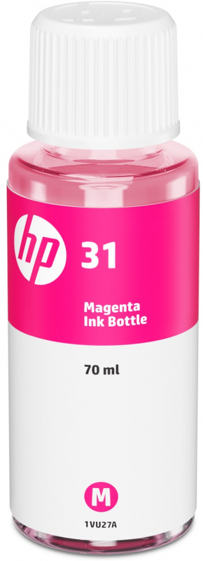 HP 31 Magenta Botella de Tinta Original 1VU27AE
