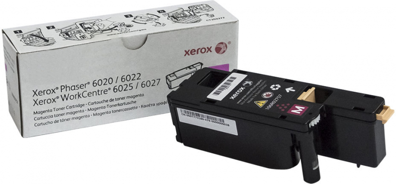 Xerox Phaser 6020 6022 Magenta Toner Original 106R02757