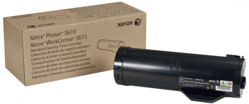 Xerox Phaser 3610 WorkCentre 3615 Negro Toner Original 106R02720