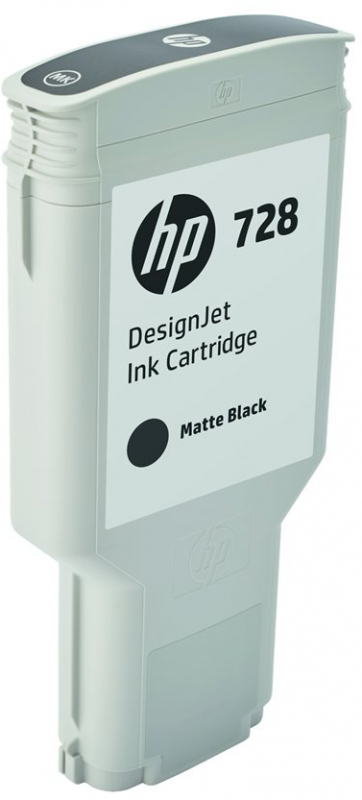 Imagen extra HP 728 Negro Mate Tinta Original F9J68A
