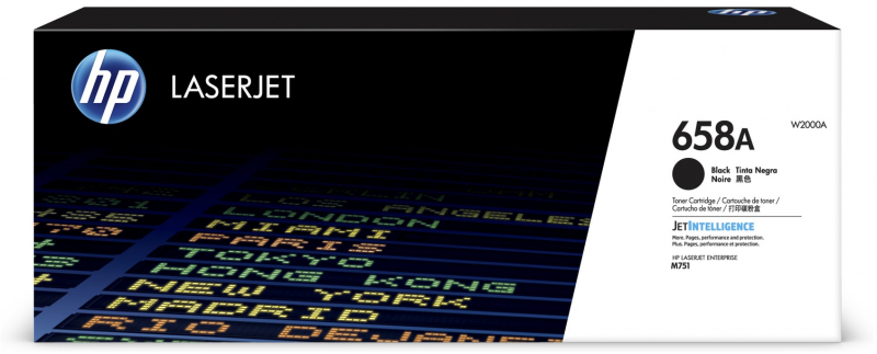 HP W2000A Negro Toner Original 658A