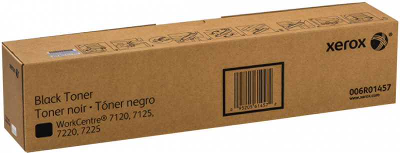 Xerox WorkCentre 7120 7125 7220 7225 Negro Toner Original 006R01457