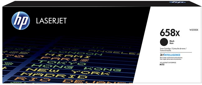 HP W2000X Negro Toner Original 658X