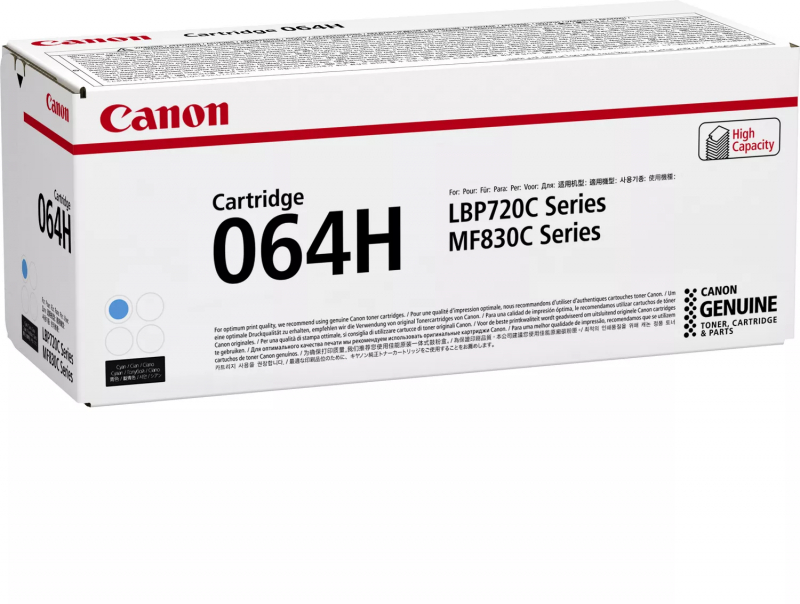 Canon 064H Cian Toner Original 4936C001