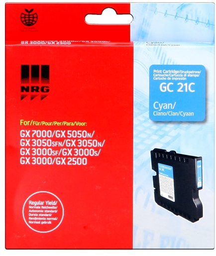 Ricoh GC21C Cian Cartucho de Gel Original 405533