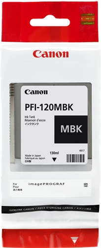 Canon PFI120 Negro Mate Tinta Original 2884C001