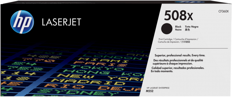 HP CF360X Negro Toner Original 508X