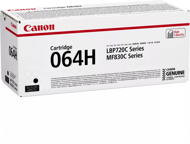 Canon 064H Negro Toner Original 4938C001
