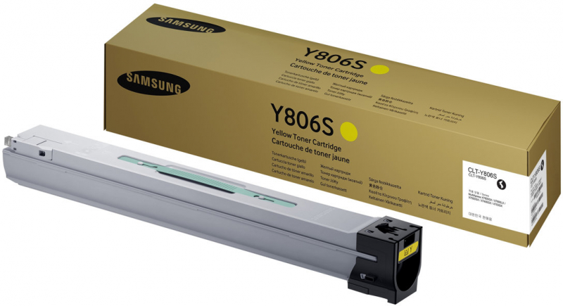 Samsung CLT-Y806S Amarillo Toner Original SS728A
