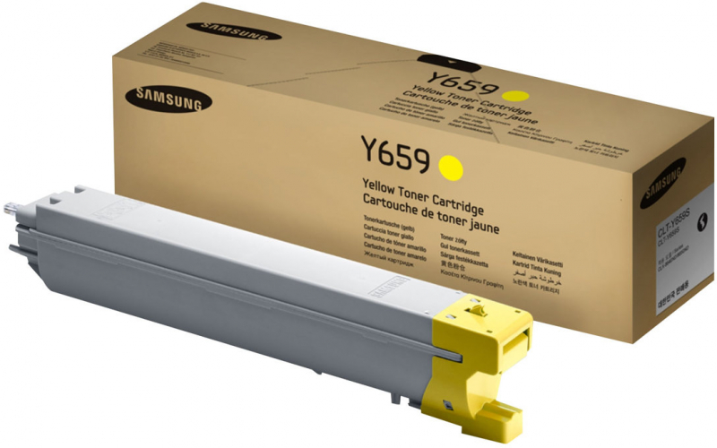 Samsung CLT-Y659S Amarillo Toner Original SU570A