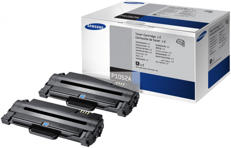 Samsung MLT-P1052A Negro Pack de 2 Cartuchos de Toner Originales SV115A