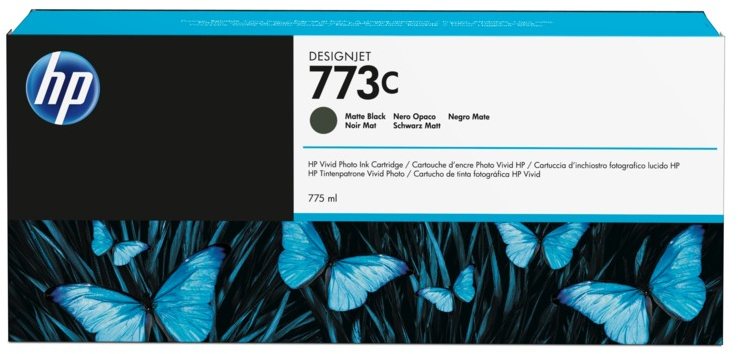 HP 773C Negro Mate Tinta Original C1Q37A