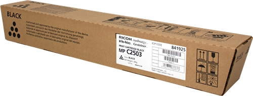 Ricoh Aficio MP-C2503SP MP-C2003SP MP-C2004SP MP-C2504SP Negro Toner Original 841925 841918