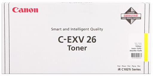 Canon CEXV26 Amarillo Toner Original 1657B006