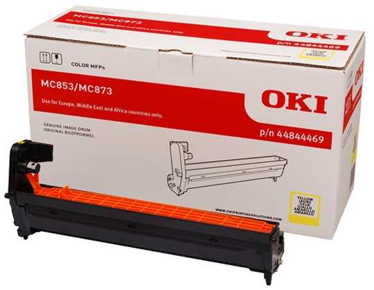 OKI MC853 MC873 MC883 Amarillo Tambor Original 44844469
