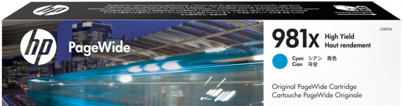 HP 981X Cian Tinta Original L0R09A