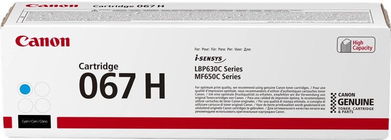 Canon 067H Cian Toner Original 5105C002