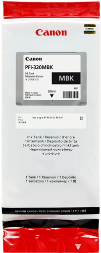 Canon PFI320 Negro Mate Tinta Original 2889C001