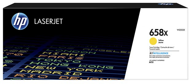 HP W2002X Amarillo Toner Original 658X