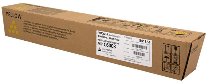 Ricoh Aficio MP-C4503 MP-C5503 MP-C6003 Amarillo Toner Original 841854
