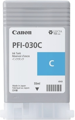 Canon PFI030 Cian Tinta Original 3490C001