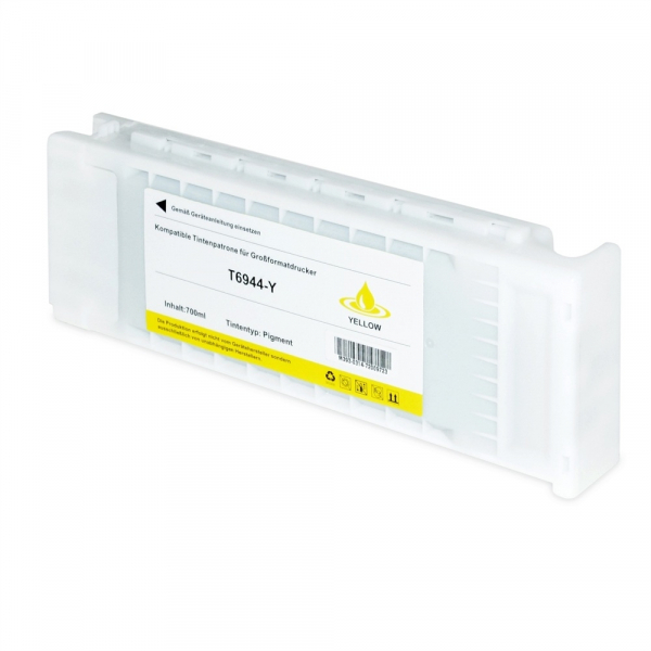 Compatible con Epson T6944 T6924 T6934 Amarillo XXL para Epson Surecolor SCT3000 / SCT5000 / SCT7000