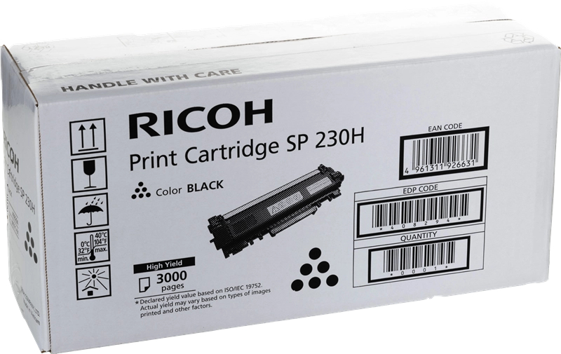 Ricoh SP230 Negro Toner Original 408294 SP 230H