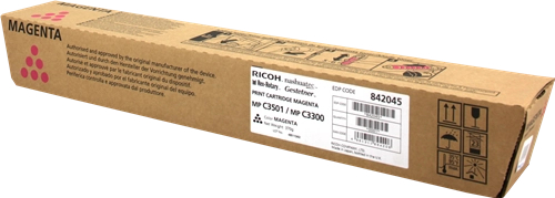 Ricoh Aficio MP-C2800 MP-C3300 MP-C3001 MP-C3501 Magenta Toner Original 841126 842045 841426