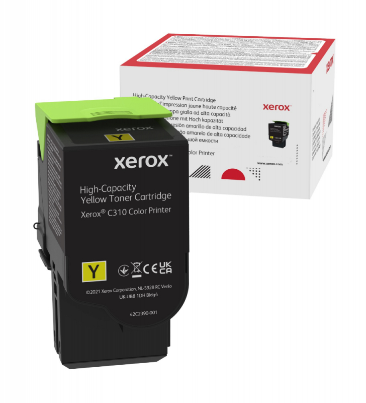 Xerox C310 C315 Amarillo Toner Original 006R04367