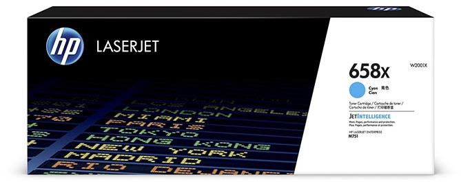HP W2001X Cian Toner Original 658X
