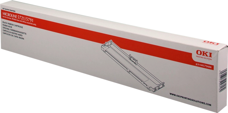 OKI ML5721 ML5791 Negra Cinta Matricial Original 44173406