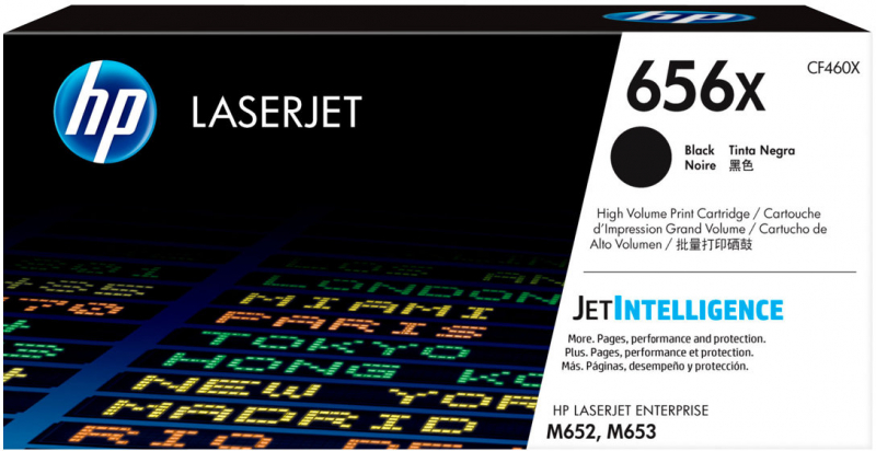 HP CF460X Negro Toner Original 656X