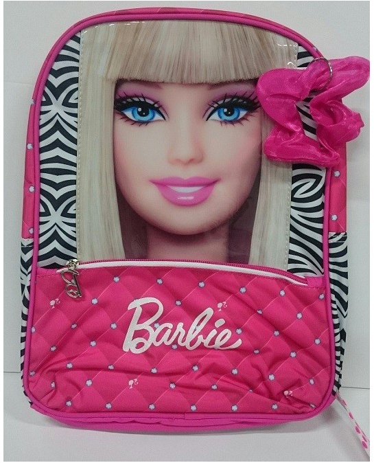 MOCHILA BARBIE PINK 30CM