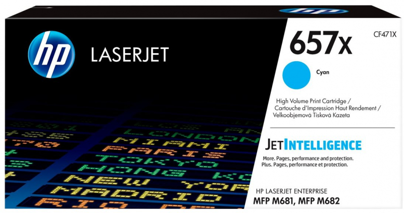 HP CF471X Cian Toner Original 657X