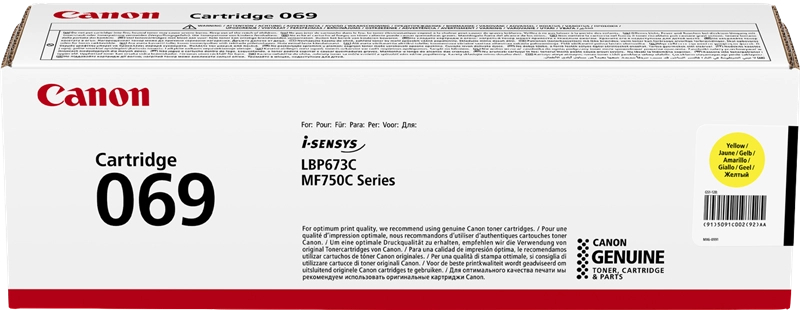 Canon 069 Amarillo Toner Original 5091C002