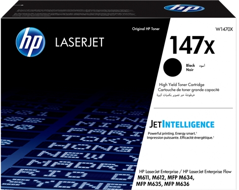 HP W1470X Negro Toner Original 147X